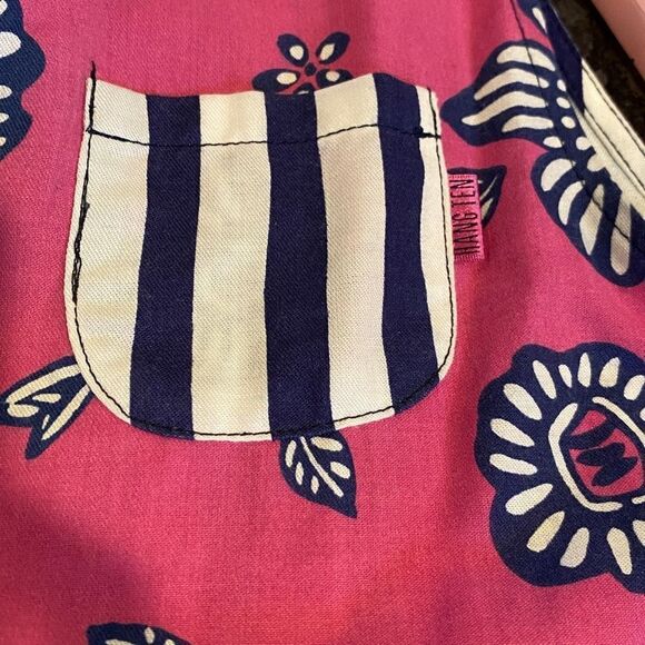 Vintage Hang Ten Tropical Floral Vest Large - Picture 3 of 4